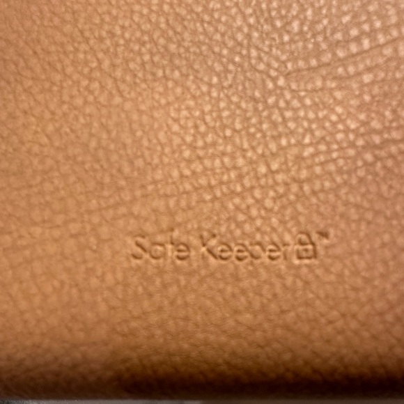 Safekeeper brown wallet trifold wallet with many card holders rfid safe - Picture 7 of 7